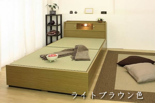 ダークブラウン色とライトブラウン色の2色からえらべます。